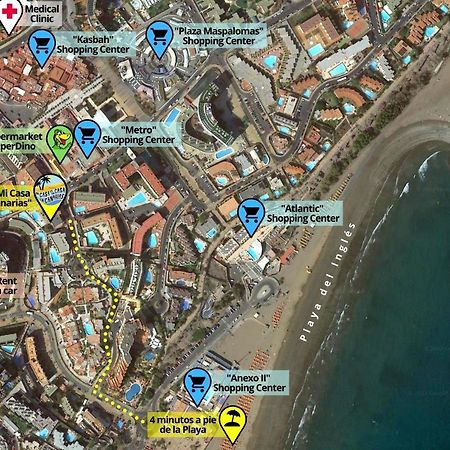 דירות מספאלומס Playa Del Ingles, 4 Min A Pie De La Playa מראה חיצוני תמונה